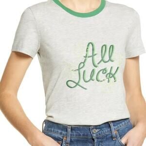 Halogen All Luck Graphic Tee